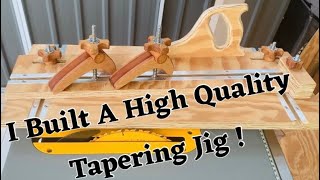 Tapering Jig  DIY WoodWorking [upl. by Adnohsar]