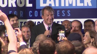 George Latimer speaks after defeating Rep Jamaal Bowman in the NY16 House Democratic primary [upl. by Ecarret]