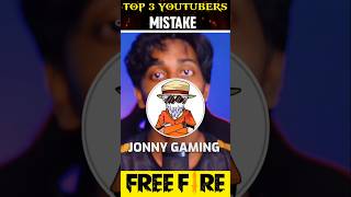 YOUTUBERS MISTAKES  shorts​ freefire​ gametechz​ [upl. by Nilrak]