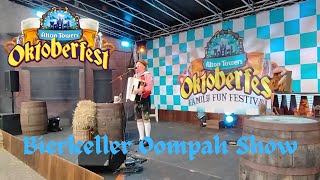 Bierkeller Oompah Show Oktoberfest 2023 at Alton Towers Resort [upl. by Georgia693]