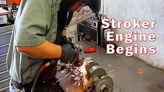 The Ultimate Small Block Stroker Engine Build  Part 1 [upl. by Nuhsal]