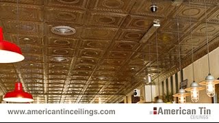 DropIn Tin Ceiling Tiles 13 [upl. by Kyla]