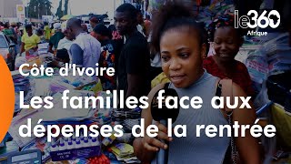 La rentrée scolaire en Côte d’Ivoire le fardeau financier des familles [upl. by Robin240]