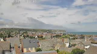 6th August 2024  Wet start sunny later  Swanage Dorset Webcam Timelapse [upl. by Warner577]