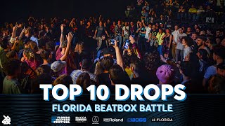 TOP 10 DROPS 💯 Solo  Florida Beatbox Battle 2024 [upl. by Brendon]