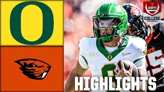 Oregon Ducks vs Oregon State Beavers  Full Game Highlights  ESPN College Football [upl. by Bobina]