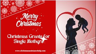 Christmas grants for single mother [upl. by Ahsilyt208]