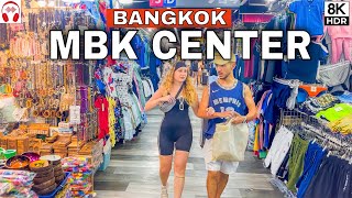 🇹🇭8K  MBK Center Bangkok  Best Shopping Mall For Tourists In Bangkok 😍🛍️ [upl. by Gerardo467]