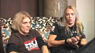 Interview Apocalyptica  Mikko Sirén and Eicca Toppinen part 1 [upl. by Iruy]