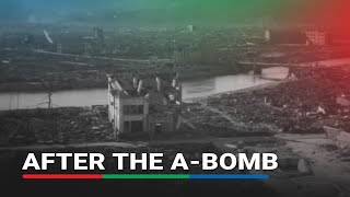 File footage of Hiroshima and Nagasaki after the atomic bombings [upl. by Drarreg]