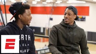 FULL DeMar DeRozan and Kyle Lowry exclusive interview with Rachel Nichols  ESPN [upl. by Claudy924]