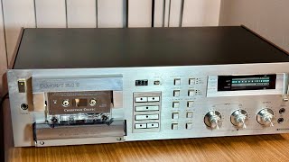 Vintage Concept ELC II RARE audiophile Cassette Recording Deck Untested [upl. by Pricilla610]