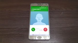 Samsung Galaxy A7 2015 Incoming Call [upl. by Reifel]