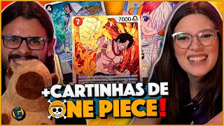 ABRIMOS  UMA CAIXA DE ONE PIECE CARD GAME OP02 [upl. by Ahsenet]