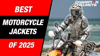 Top 5 Best Motorcycle Jackets Of 2025  Champion Helmets [upl. by Inalaehak]