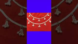 latest silver anklet designssilver payal designsshorts [upl. by Naejarual]