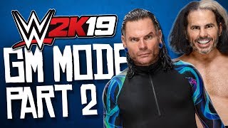 WWE 2K19 GM Mode  quotThe Draftquot  Part 2 WWE 2K19 Universe Mode [upl. by Nera]