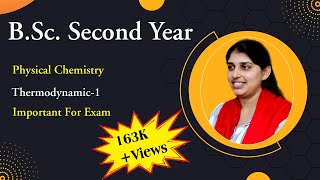 BSc 2nd Year Physical Chemistry Thermodynamics 1 Poonam Mem  Sambhav Institute [upl. by Elleirda]