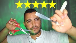 ASMR BARBEARIA 5 ESTRELAS [upl. by Atilemrac]