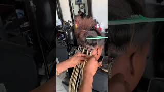 Half up half down braids  feeding ins [upl. by Viscardi]