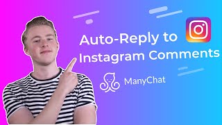 Auto Reply to Instagram Comments  ManyChat Growth Tool Tutorial [upl. by Aleras]