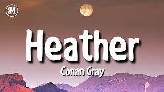 Conan Gray  Heather lyrics [upl. by Gamages]