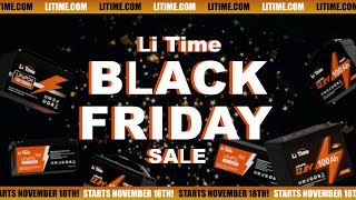 Start from 1118 LiTime Lithium Battery Black Friday Sale [upl. by Nerej540]