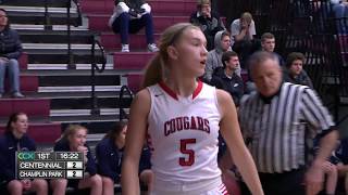 Champlin Park vs Centennial Girls Basketball Section SemiFinal [upl. by Ednew360]