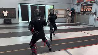 Bolognese Sidesword Sparring  HEMA Fencing [upl. by Procter]