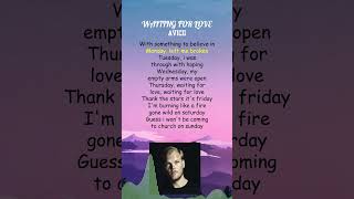 Avicii  Waiting For Love Lyrics shorts [upl. by Ymrots]