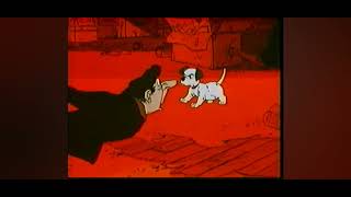 101 Dalmatians Pongo and Perdita fights Jasper and Horace scene 1961 [upl. by Ofilia]