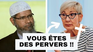 Cette chrétienne trouve la polygamie affreuse et inacceptable  Zakir Naik en français [upl. by Farika]