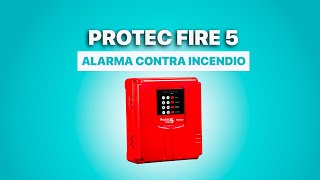 ✅PANEL DE ALARMA CONTRA INCENDIO HAGROY  PROTEC FIRE 5✅ [upl. by Nettirb321]