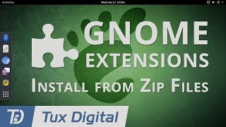 How To Install GNOME Extensions with Zip Files [upl. by Maddeu]