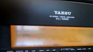 yaesu vl 1000 amplifier  PY4FL [upl. by Wardlaw]