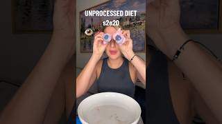 Unprocessed Diet Season 2 Day 20 eyeball mukbang [upl. by Eliza]