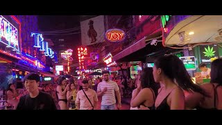 Night Walk Down Soi Cowboy Redlight District Bangkok Thailand [upl. by Zwick]