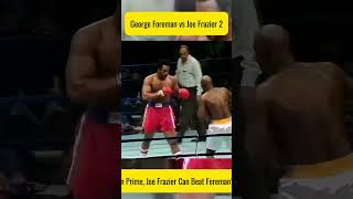 George Foreman vs Joe Frazier 2 [upl. by Tadich]