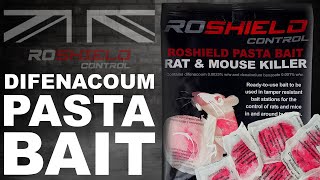 Roshield Pasta Bait Sachets Difenacoum [upl. by Birdt]