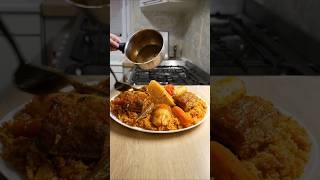 Recette de Thieboudienne PART 2 recette food thieboudienne thieb shortvideo africanfood [upl. by Enelec]