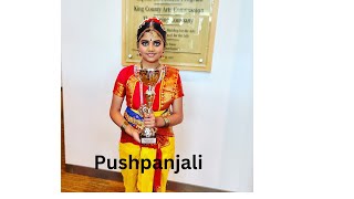 Pushpanjali  Bharatanatyam  kalakshetra Pushpanjali [upl. by Mile]