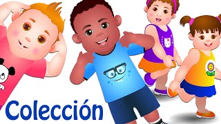 Cabeza Hombros Rodillas y Pies Colección  Canciones Infantiles en Español ChuChu TV [upl. by Macdermot462]