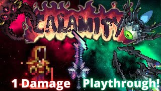 Beating Calamity But This Weapon Breaks The Game Terraria Calamity Mod Unbreakable Challenge 33 [upl. by Sutton]