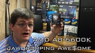 AMD A86600K Quad Core APU Unboxing amp OverReview [upl. by Alimat726]