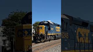 CSX L012 switching at steaming tender [upl. by Marga]