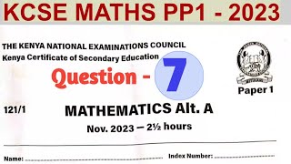 KCSE MATHS PP12023  Factorisation [upl. by Ornie691]