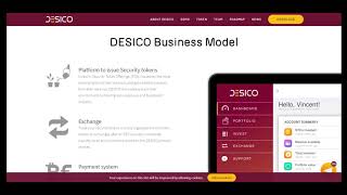 Part 1 DESICO  Decentralized Ecosystem for security ICOs [upl. by Naarah]