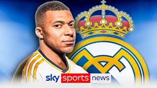 Real Madrid have announced the signing of Kylian Mbappé [upl. by Ailene]