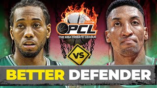 Kawhi Leonard vs Scottie Pippen Whos the BETTER Defender  PCL  PIRATE vs MTELL [upl. by Mungam4]