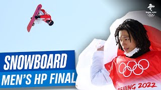 Snowboard  Mens Snowboard Halfpipe Final  Full Replay   Beijing2022 [upl. by Rivy]